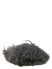 UGG Grey Tazz Fluff Momma Sabots Grey