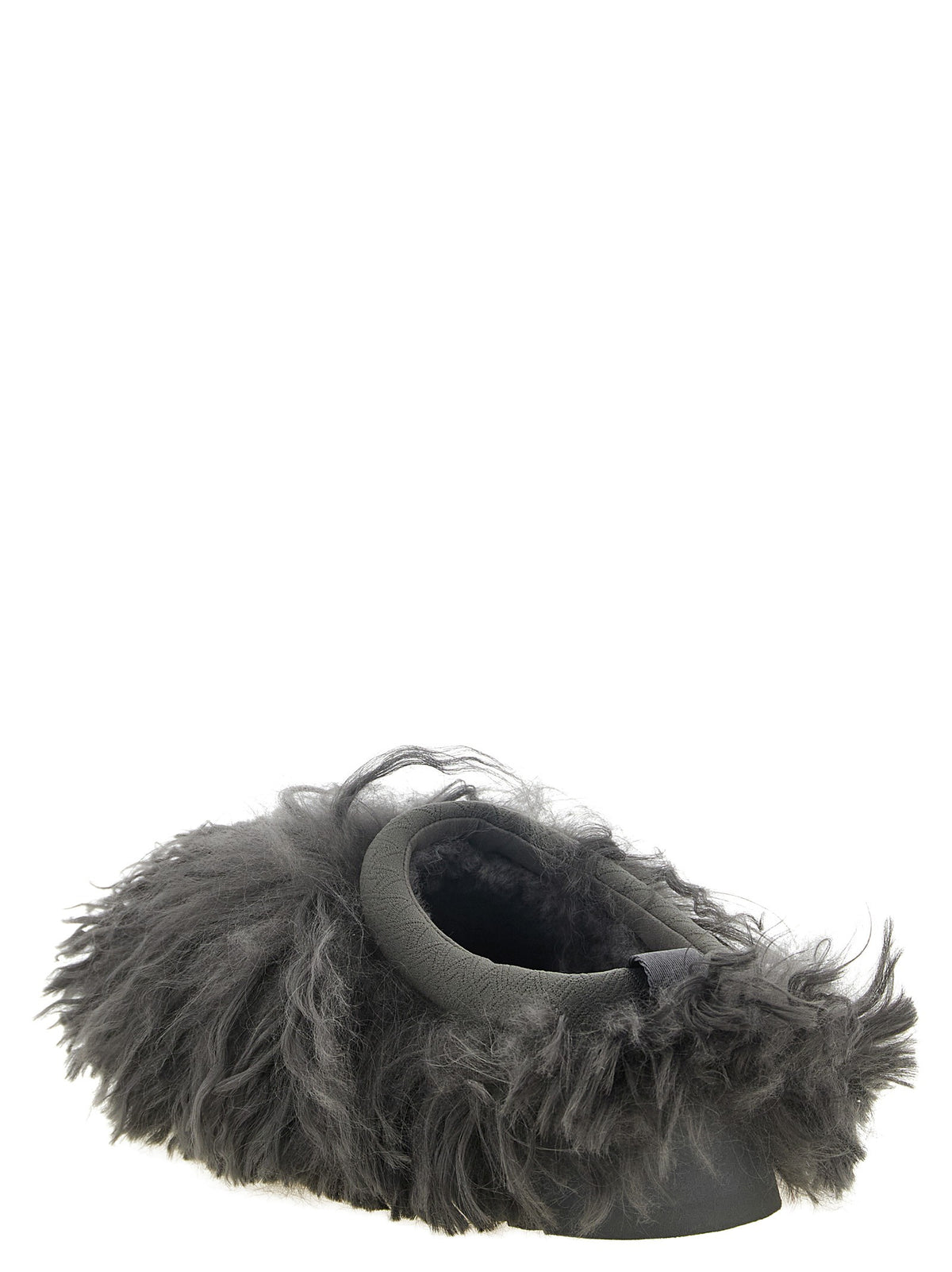 UGG Grey Tazz Fluff Momma Sabots Grey