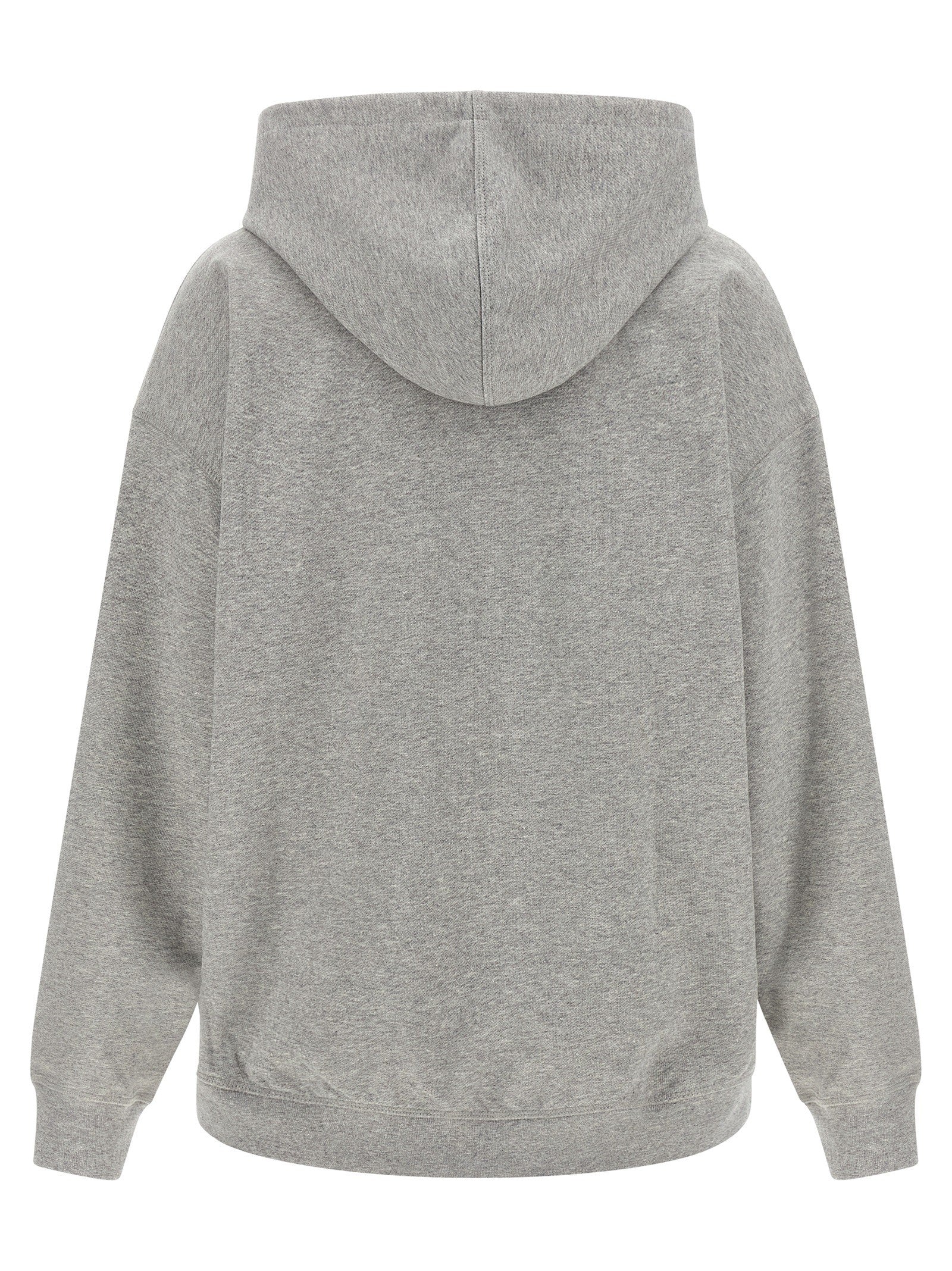 Ganni Grey Tiger Hoodie Grey