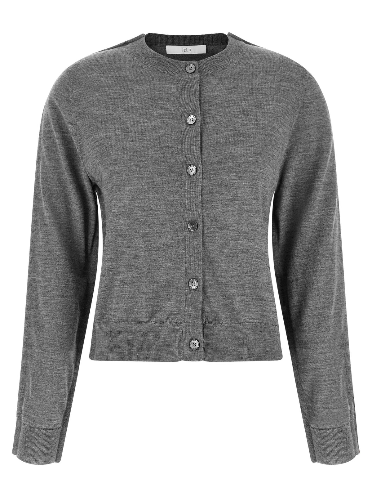 TELA Grey Winny Cardigan Grey