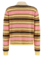 Guest In Residence Grizzly Cropped Rugby Polo Shirt Gold, view 2