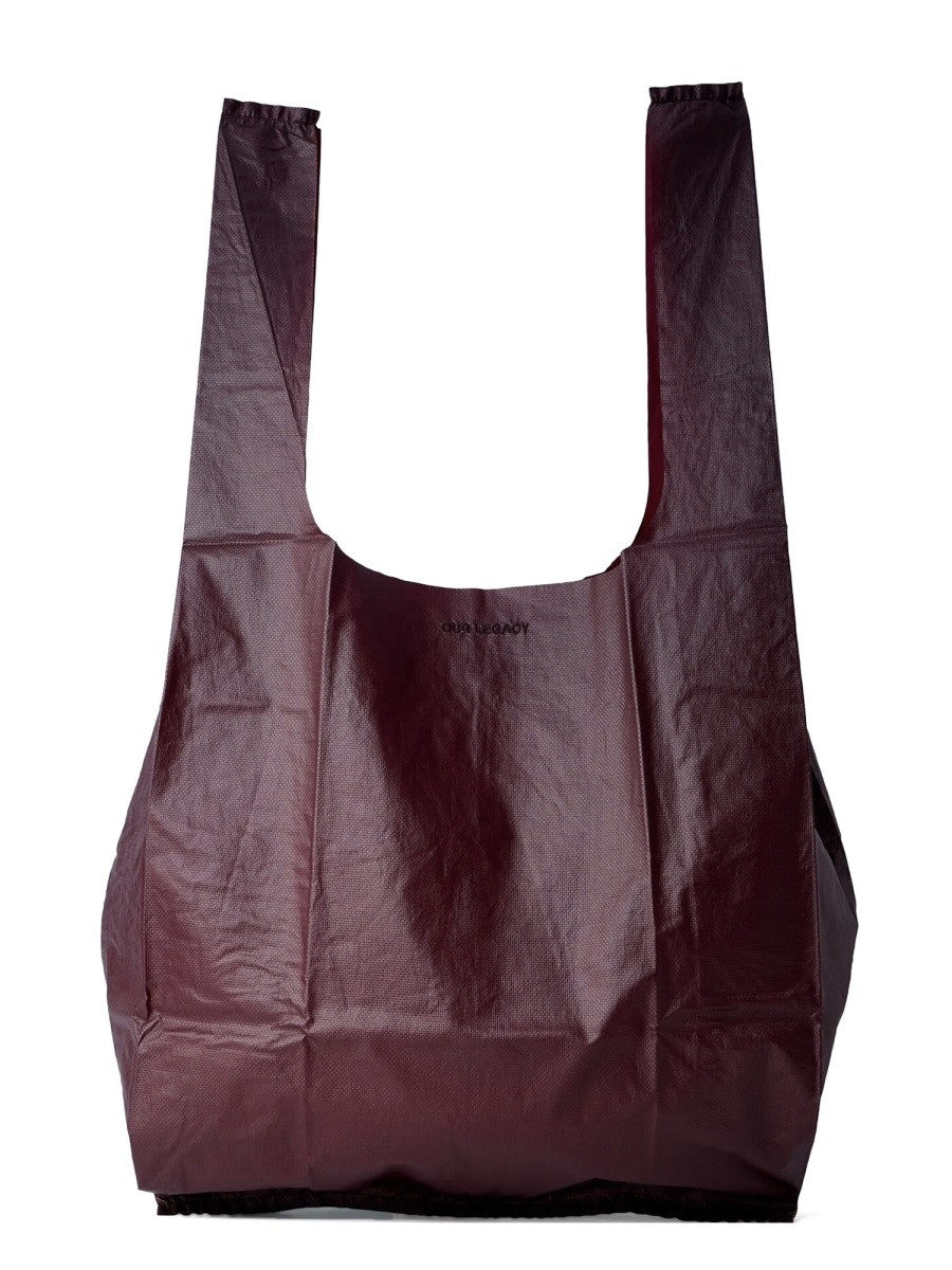 Our Legacy Unisex Grocery Bag Red