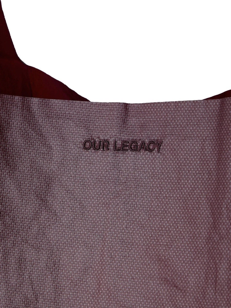Our Legacy Unisex Grocery Bag Red