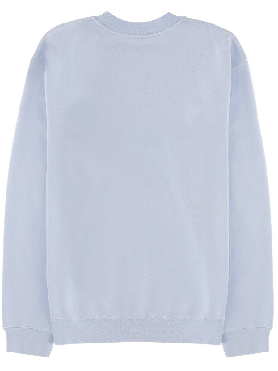 JACQUEMUS Men's Grosgrain Sweatshirt Blue