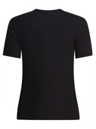 JACQUEMUS Women's Grosgrain Short Sleeve Shirt Black, view 3