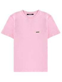 JACQUEMUS Women's Grosgrain Short Sleeve Shirt Blue