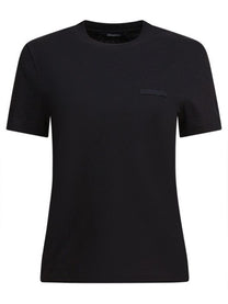 JACQUEMUS Women's Grosgrain Short Sleeve Shirt Black
