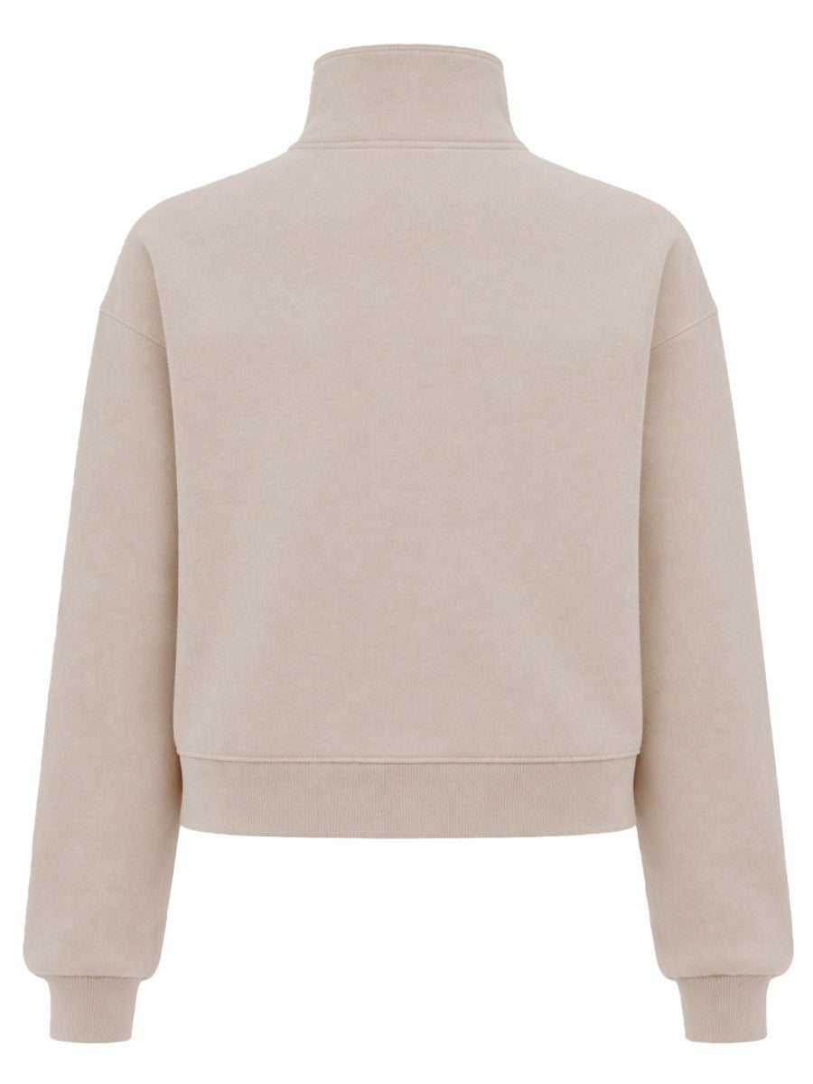 JACQUEMUS Women's Grosgrain Sweatshirt Beige