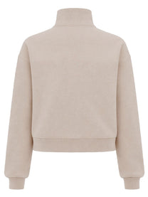 JACQUEMUS Women's Grosgrain Sweatshirt Beige