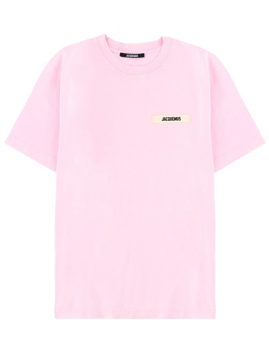 JACQUEMUS Men's Grosgrain Shirt Blue