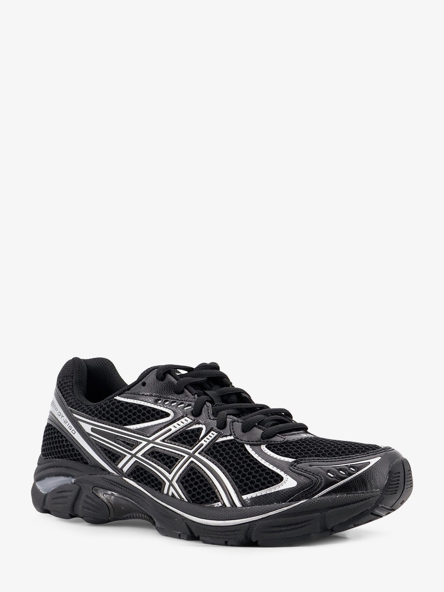 ASICS Men's Leather Sneakers Black