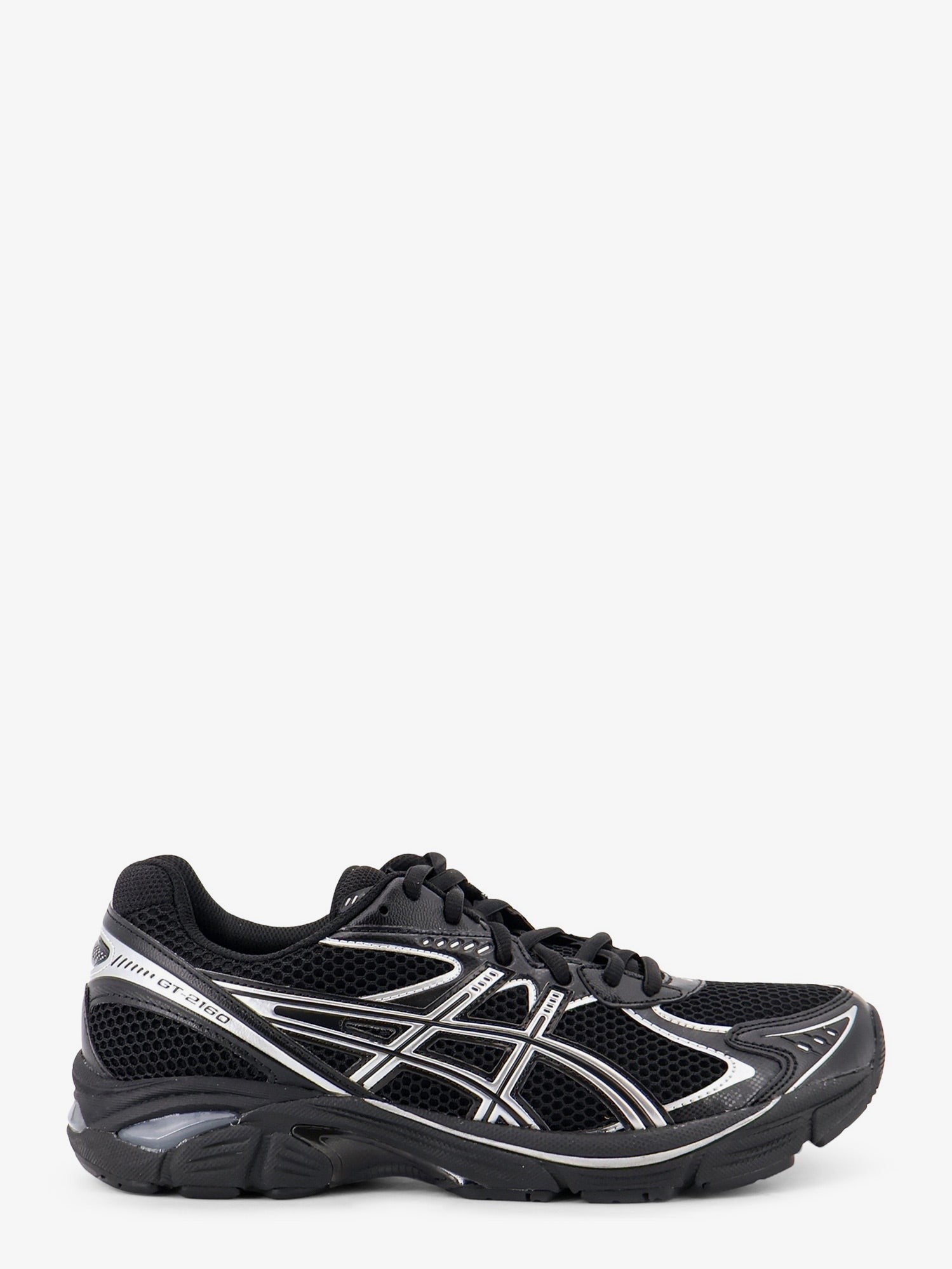 ASICS Men's Leather Sneakers Black