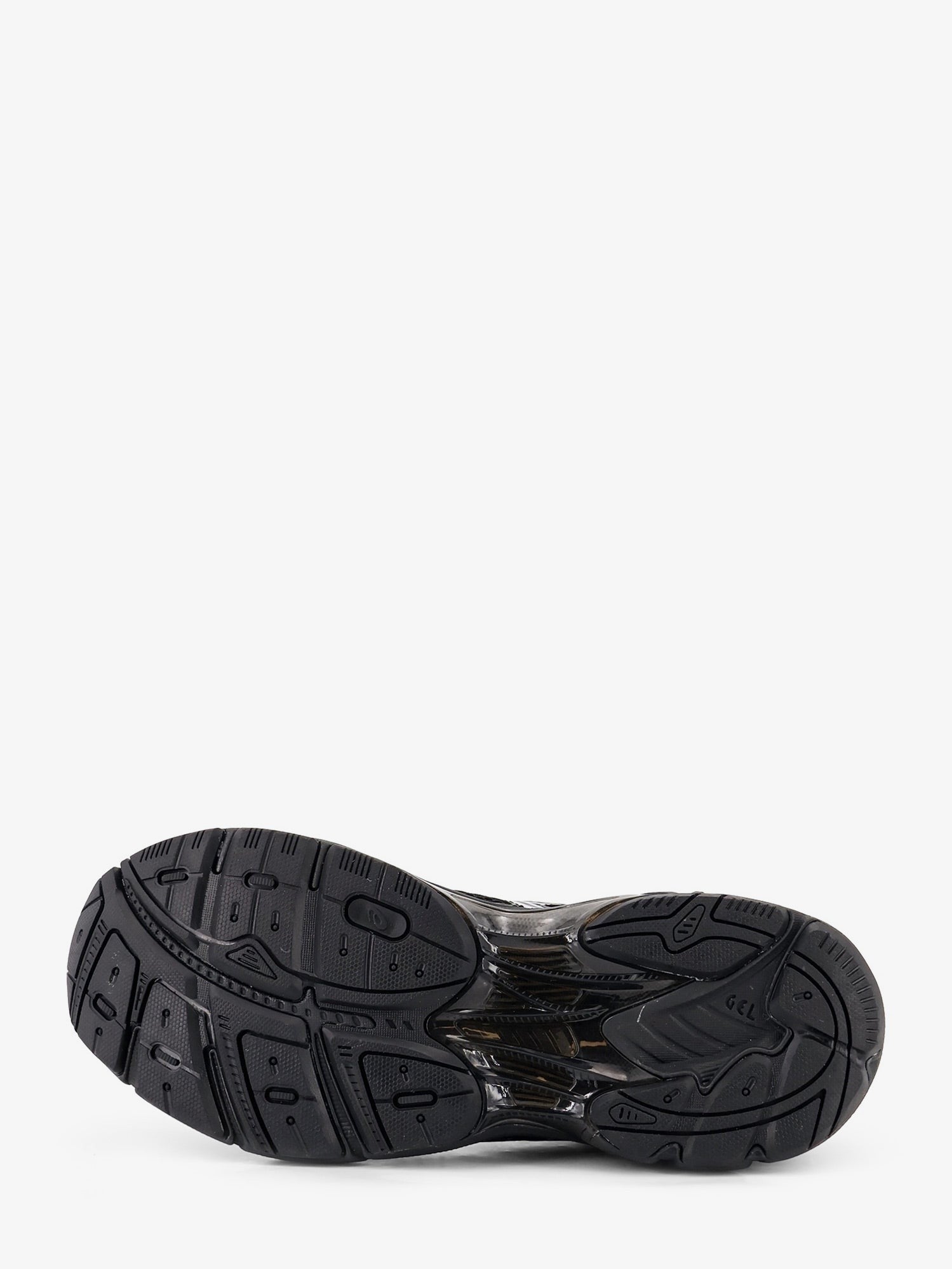 ASICS Men's Leather Sneakers Black