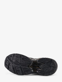 ASICS Men's Leather Sneakers Black