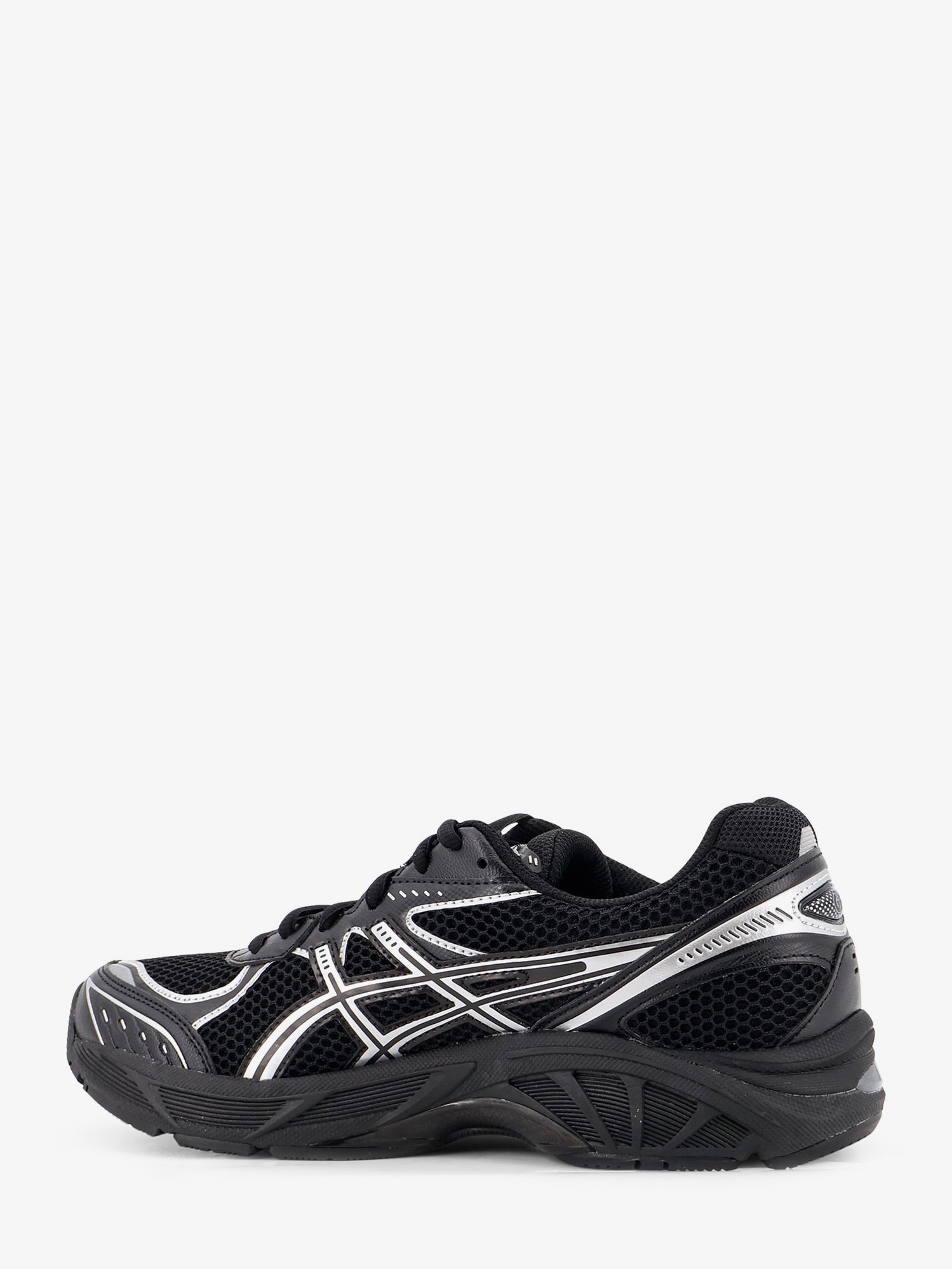 ASICS Men's Leather Sneakers Black