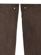 Max Mara Women's Suede Lunghi Gloves Brown