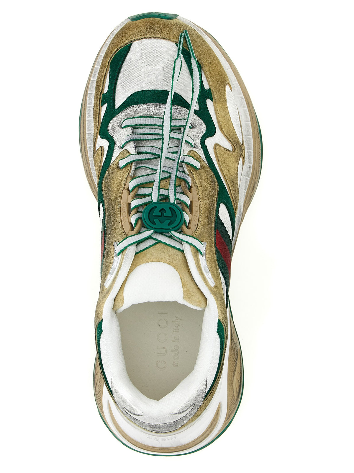 Gucci Gucci Sneakers Green, view 4