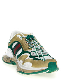 Gucci Gucci Sneakers Green, view 2