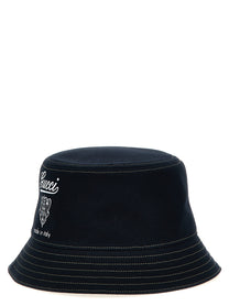 Gucci Gucci Coat of Arms Bucket Hat Blue