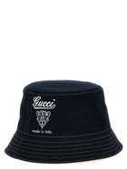 Gucci Gucci Coat of Arms Bucket Hat Blue, view 2