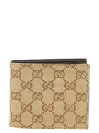 Gucci Gucci Essence Classic Bi Fold Wallet Beige