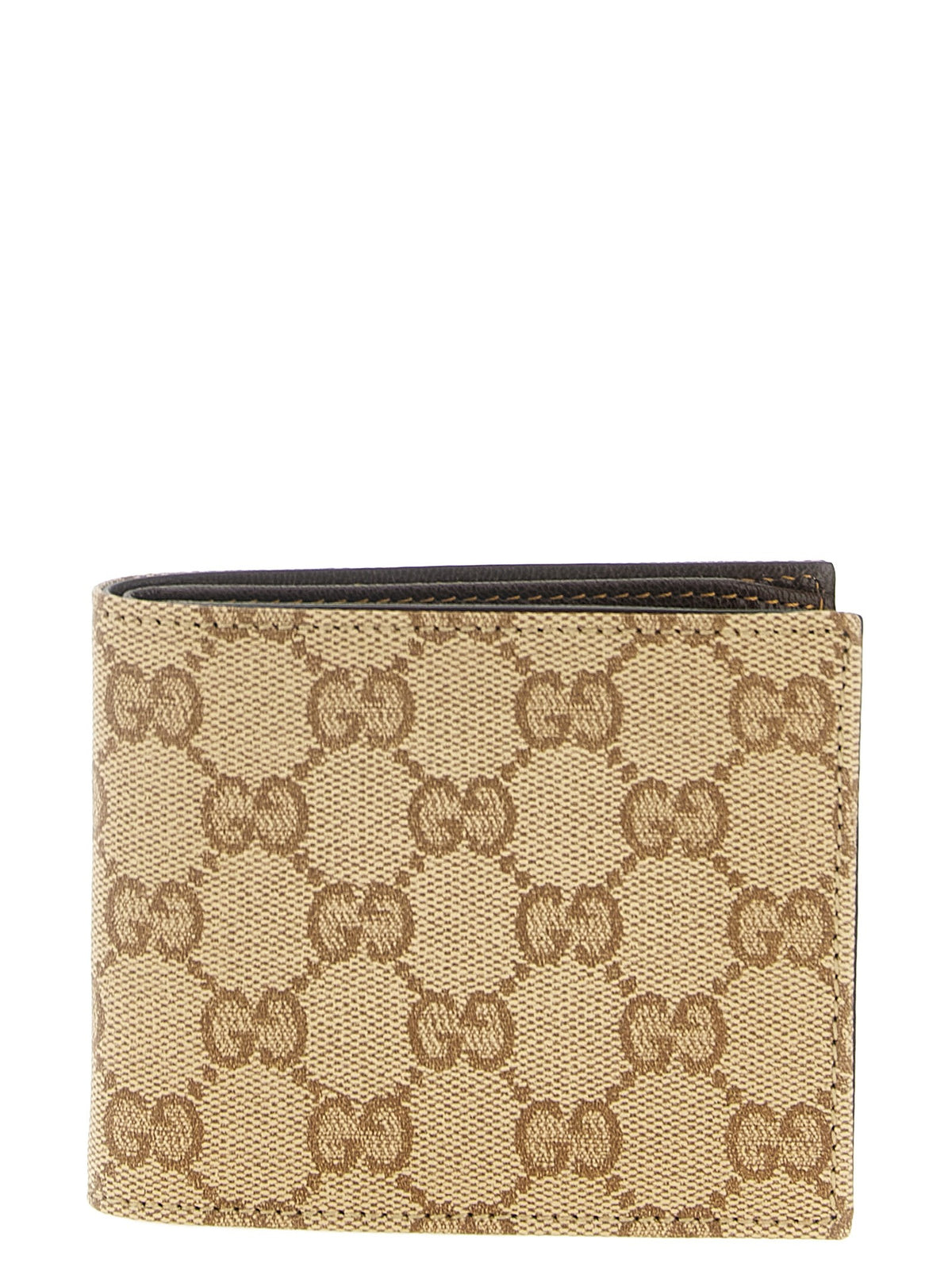 Gucci Gucci Essence Classic Bi Fold Wallet Beige