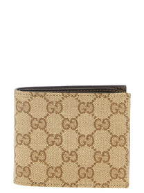 Gucci Gucci Essence Classic Bi Fold Wallet Beige