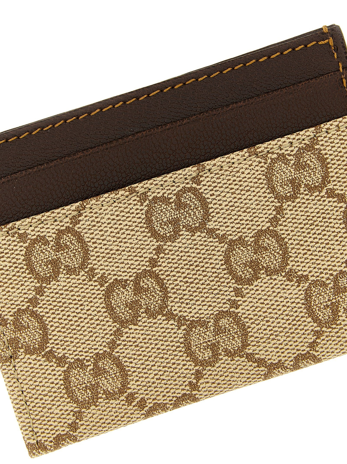 Gucci Gucci Essence Classic Card Holder Beige