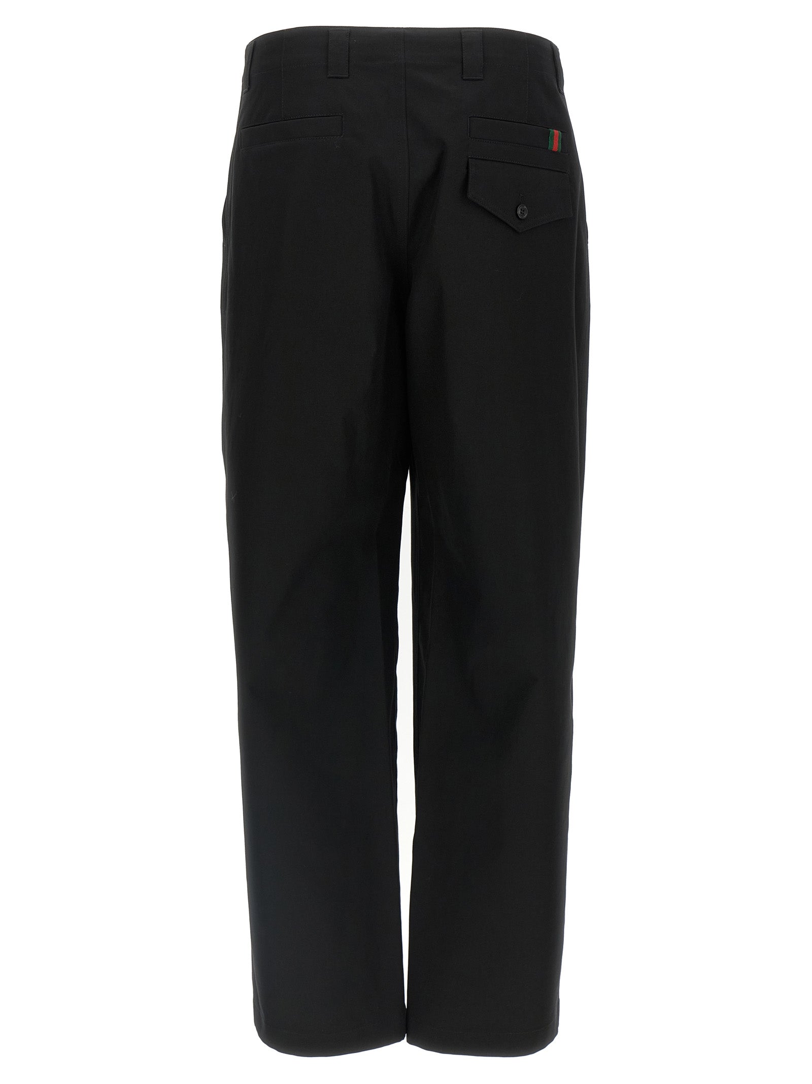 GUCCI - GUCCI - Nastro Web twill pants - Men’s Pants