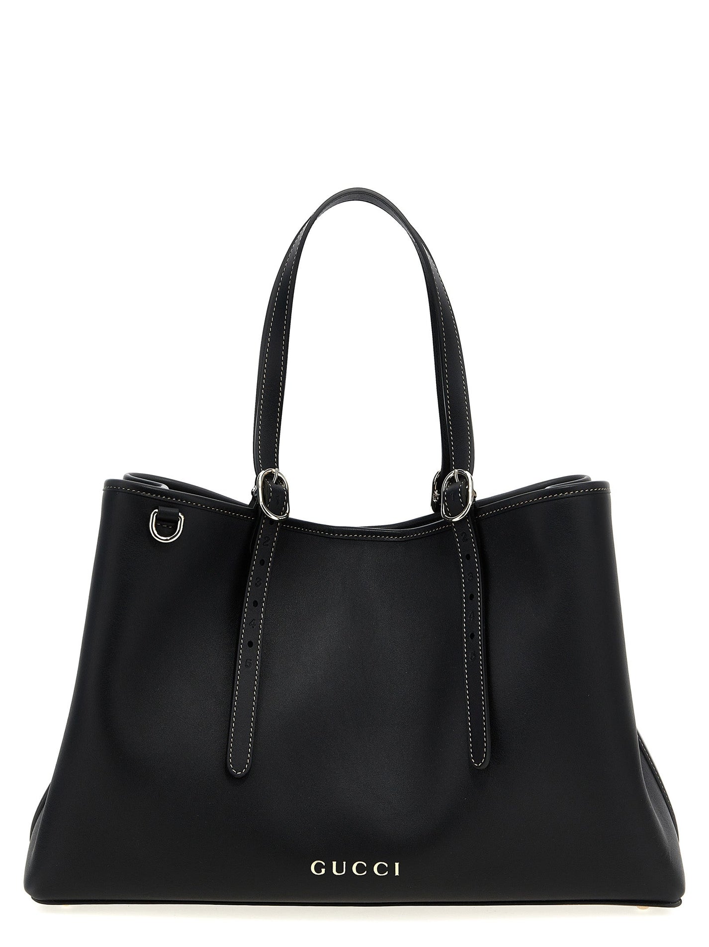 GUCCI - GUCCI - Medium ’GG Emblem’ shopping bag - Women’s Bags