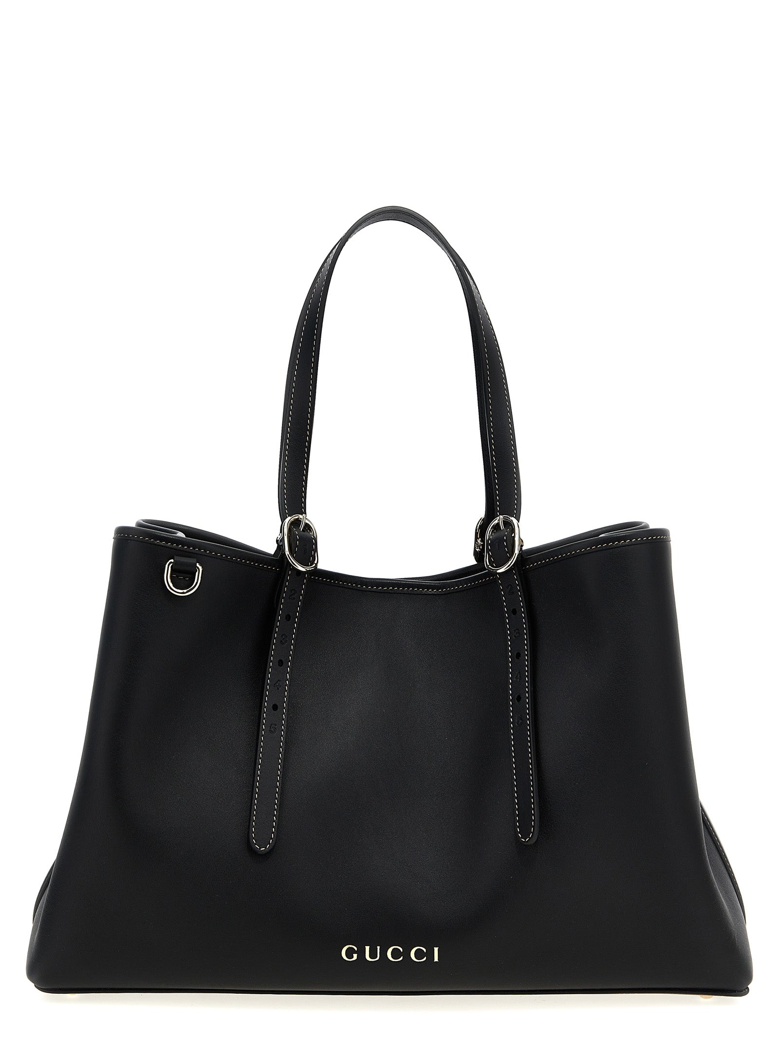 GUCCI - GUCCI - Medium ’GG Emblem’ shopping bag - Women’s Bags