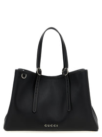 GUCCI - GUCCI - Medium ’GG Emblem’ shopping bag - Women’s Bags