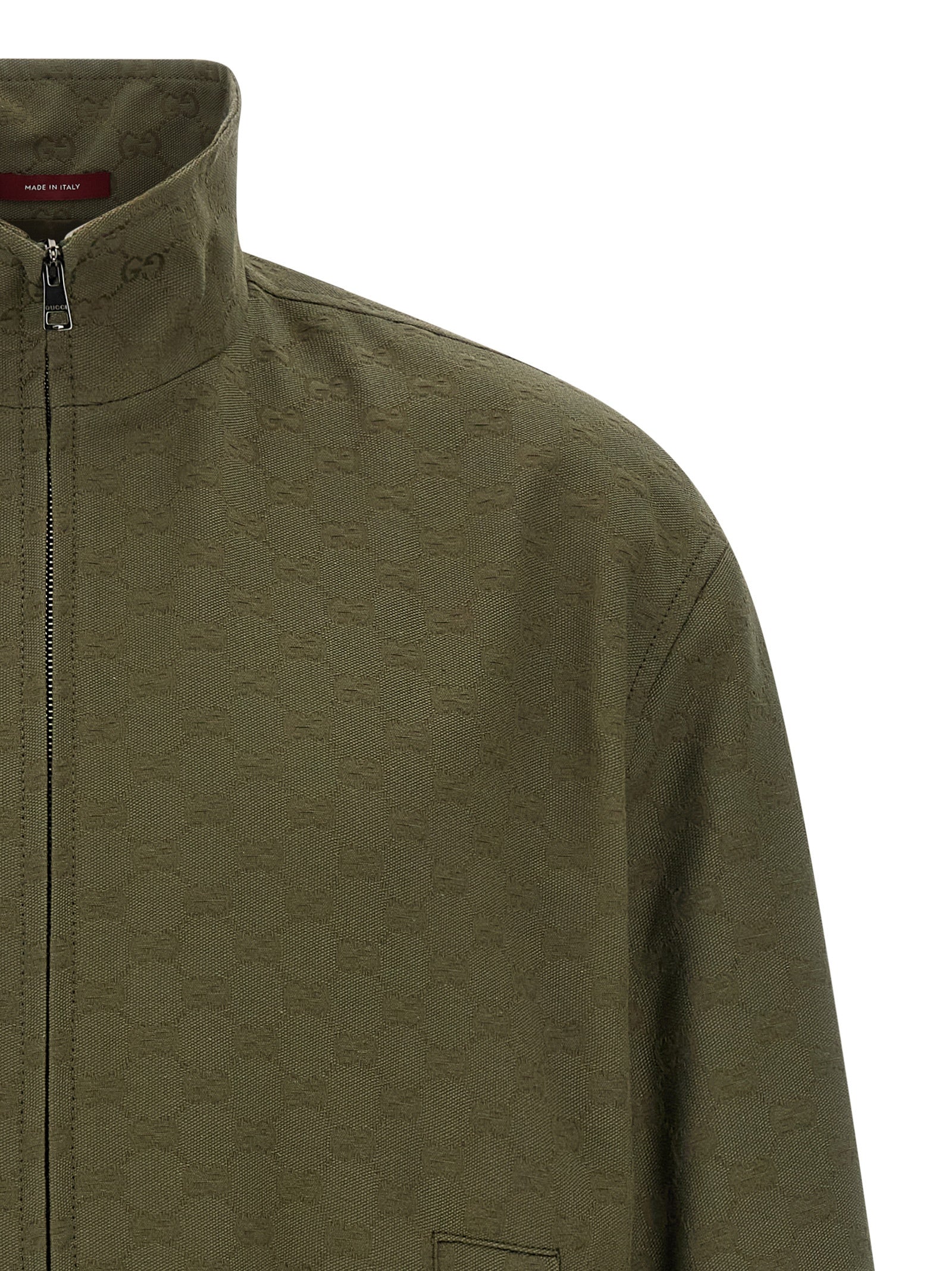 GUCCI - GUCCI - GG fabric bomber jacket - Men’s Outerwear