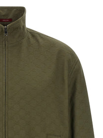 GUCCI - GUCCI - GG fabric bomber jacket - Men’s Outerwear