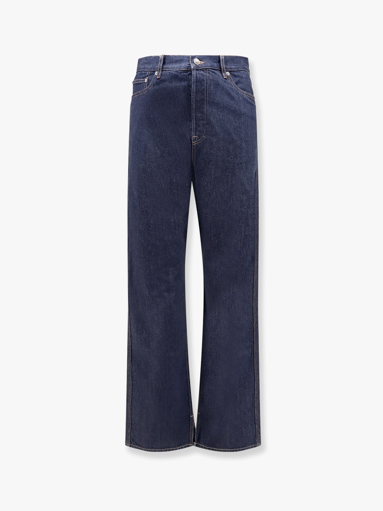 Gucci - Gucci Cotton Jeans With Back Floral Print - Men’s Clothing