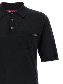GUCCI - GUCCI - ’Intarsio Gucci’ polo shirt - Men’s Tops