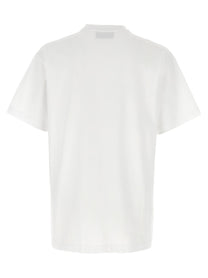 GUCCI - GUCCI - ’Gucci Incrocio GG e Web’ print T-shirt - Women’s Top