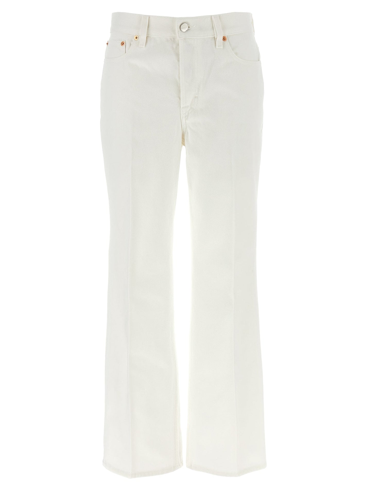 GUCCI - GUCCI - Cropped jeans - Women’s Bottoms