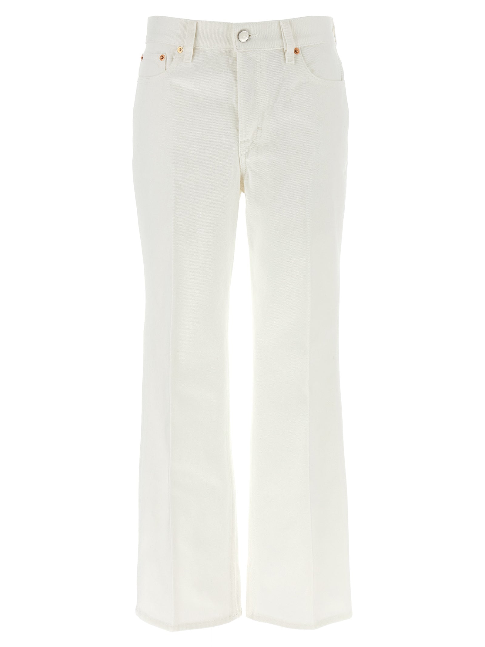 GUCCI - GUCCI - Cropped jeans - Women’s Bottoms