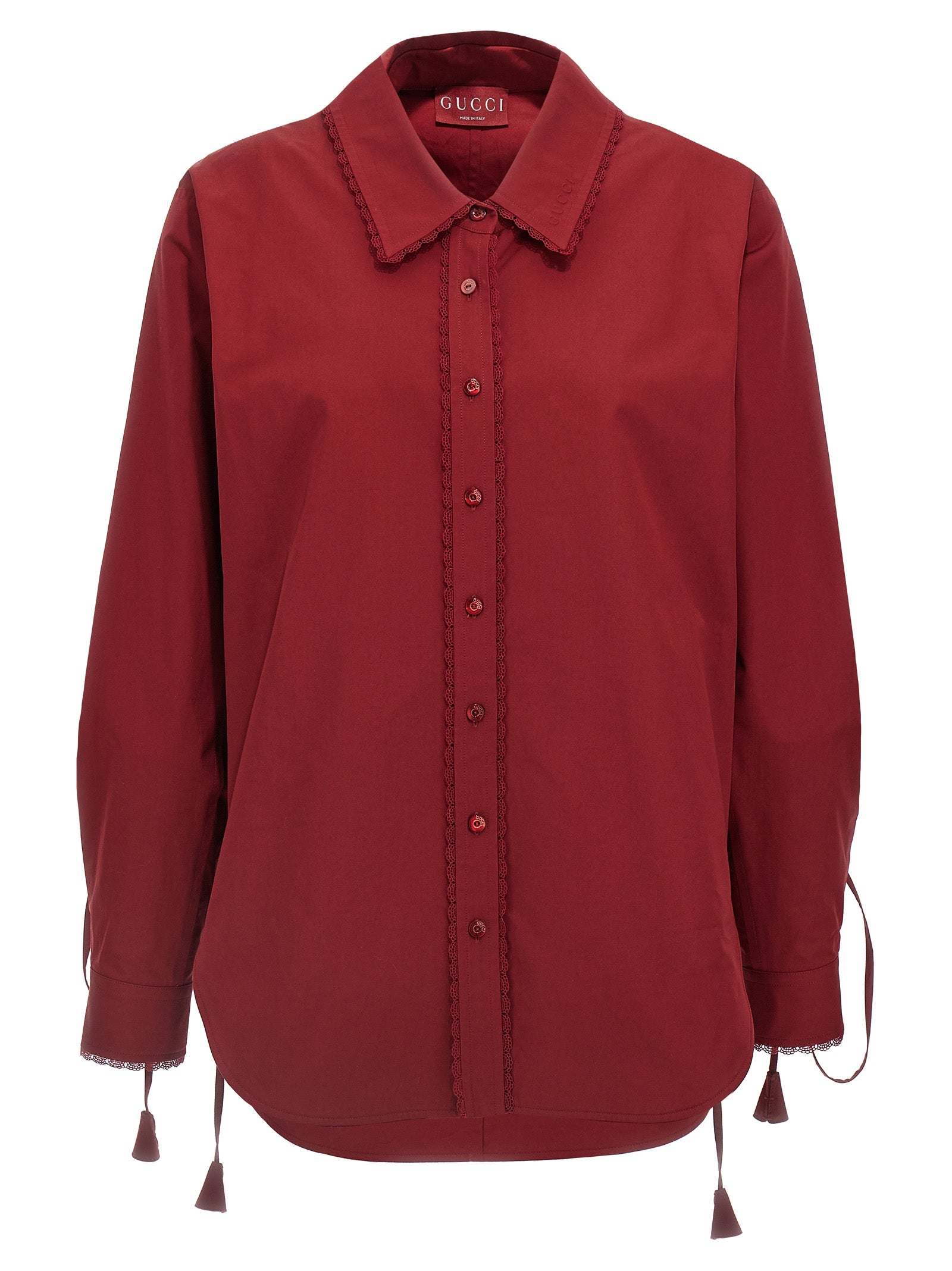 GUCCI - GUCCI - Lacing shirt - Women’s Top