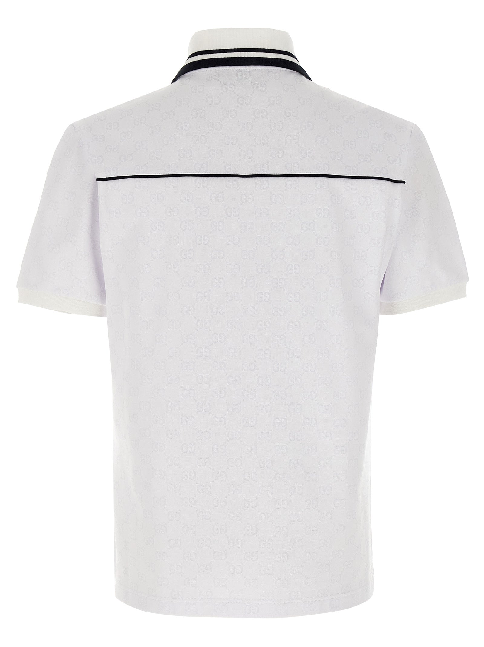 GUCCI - GUCCI - GG jacquard polo shirt - Men’s Tops