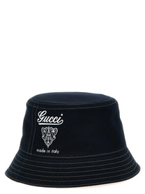 GUCCI - GUCCI - Gucci coat of arms bucket hat - Men’s Accessories