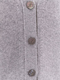 Gucci - Gucci Wool And Cashmere Cardigan With Web Detail - Women’s Knitwear