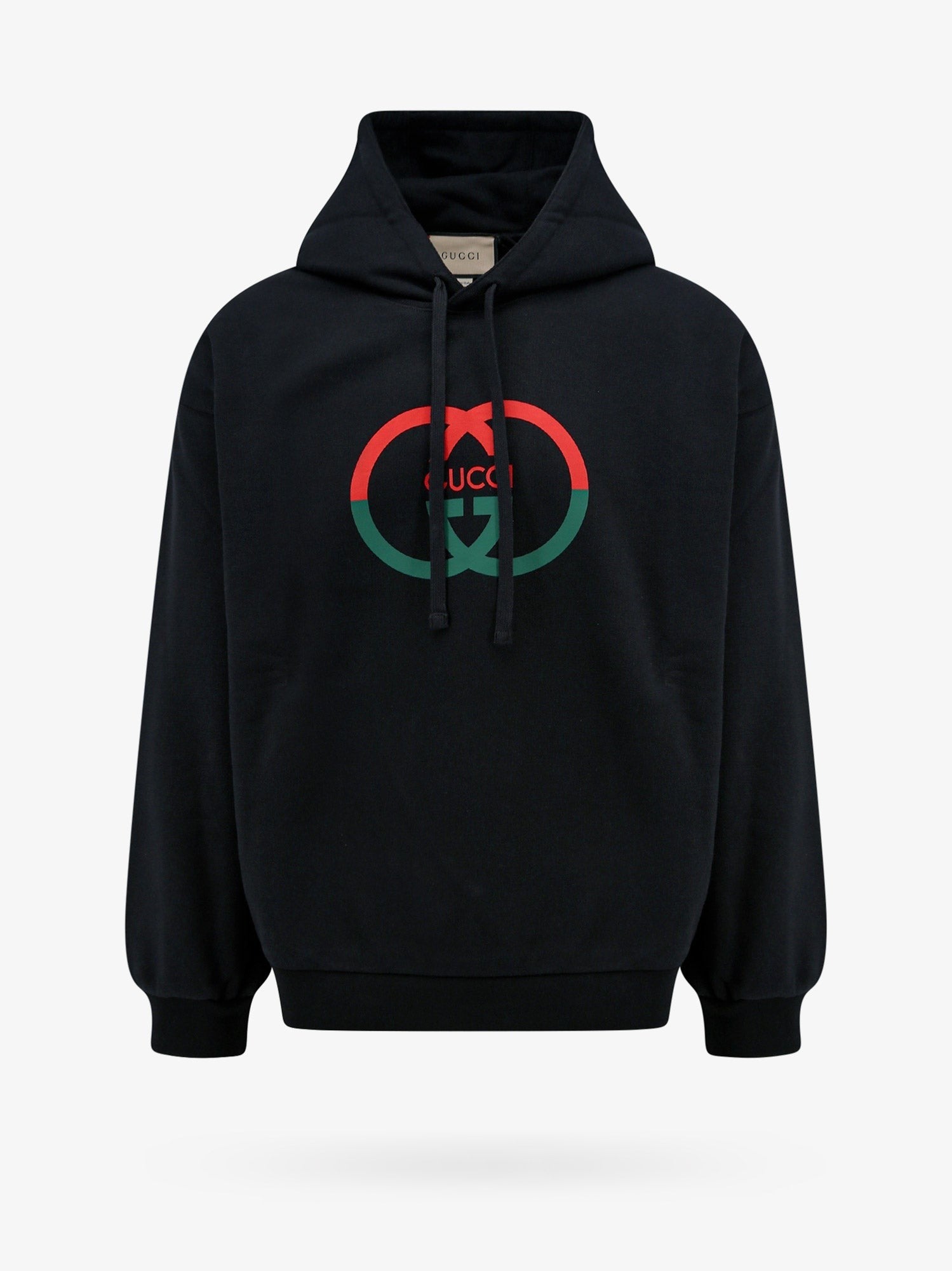 Gucci - Gucci Cotton Sweatshirt With Frontal Logo - Men’s Sweatshirts