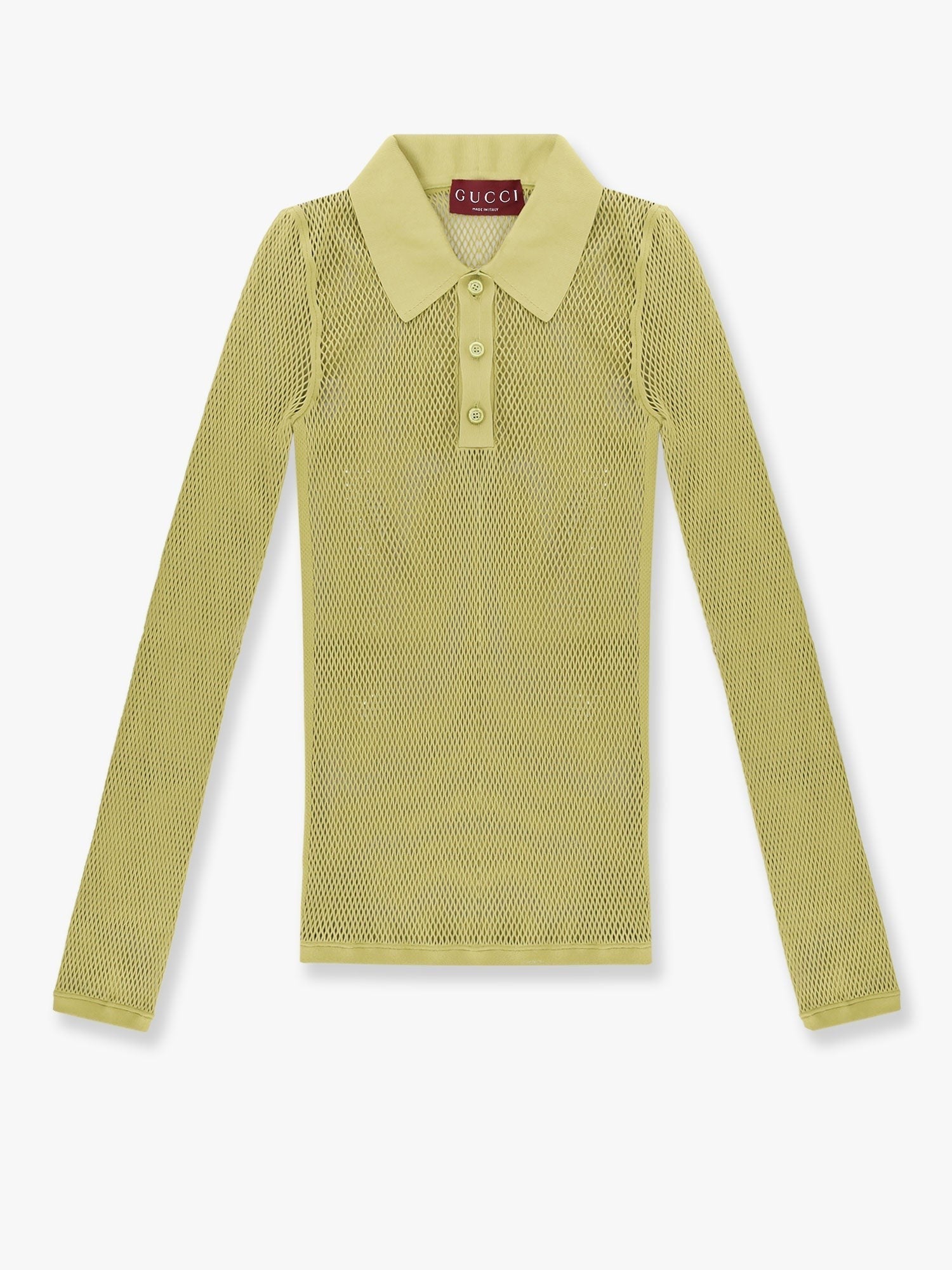 Gucci - Gucci Perforated Polo Shirt - Men’s Tops