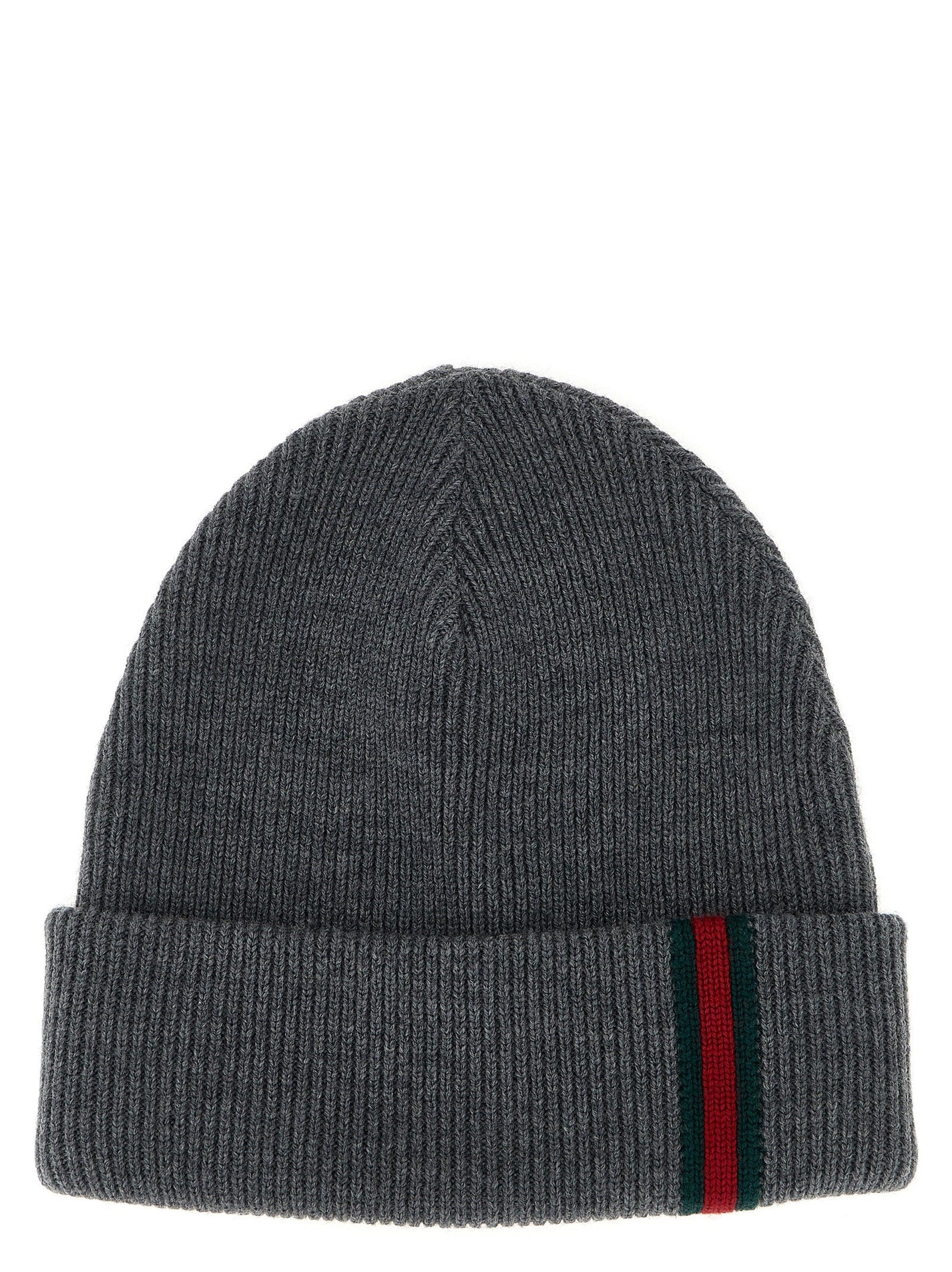 GUCCI - GUCCI - Web detail beanie - Men’s Accessories