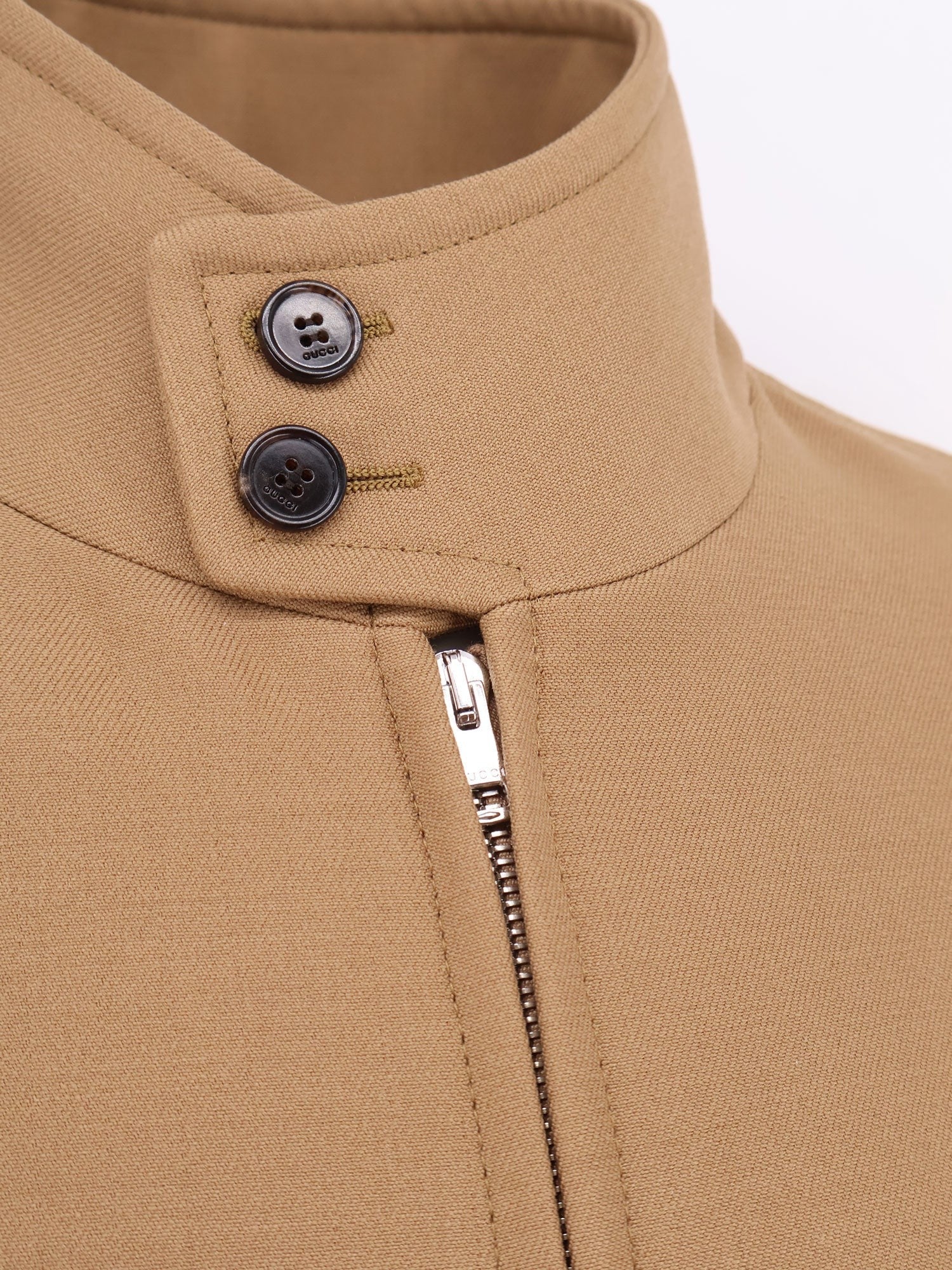 Gucci - Gucci Wool Jacket With Gg Lining - Men’s Tops
