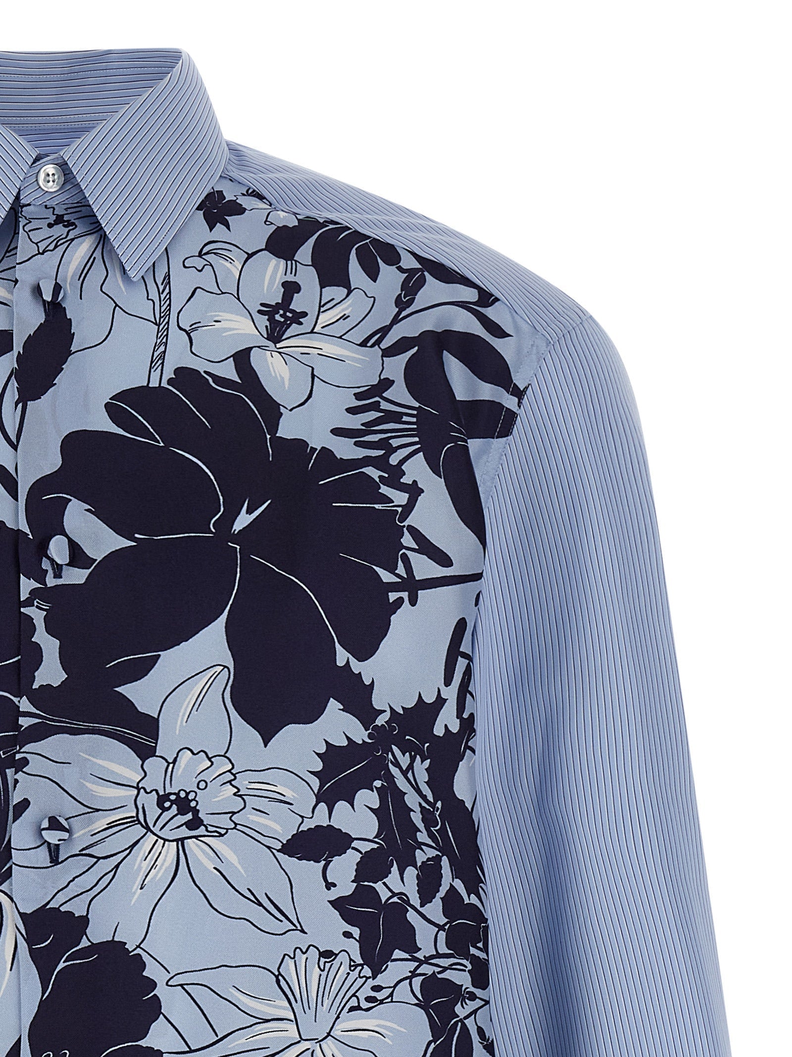 GUCCI - GUCCI - Floral silk shirt - Men’s Tops