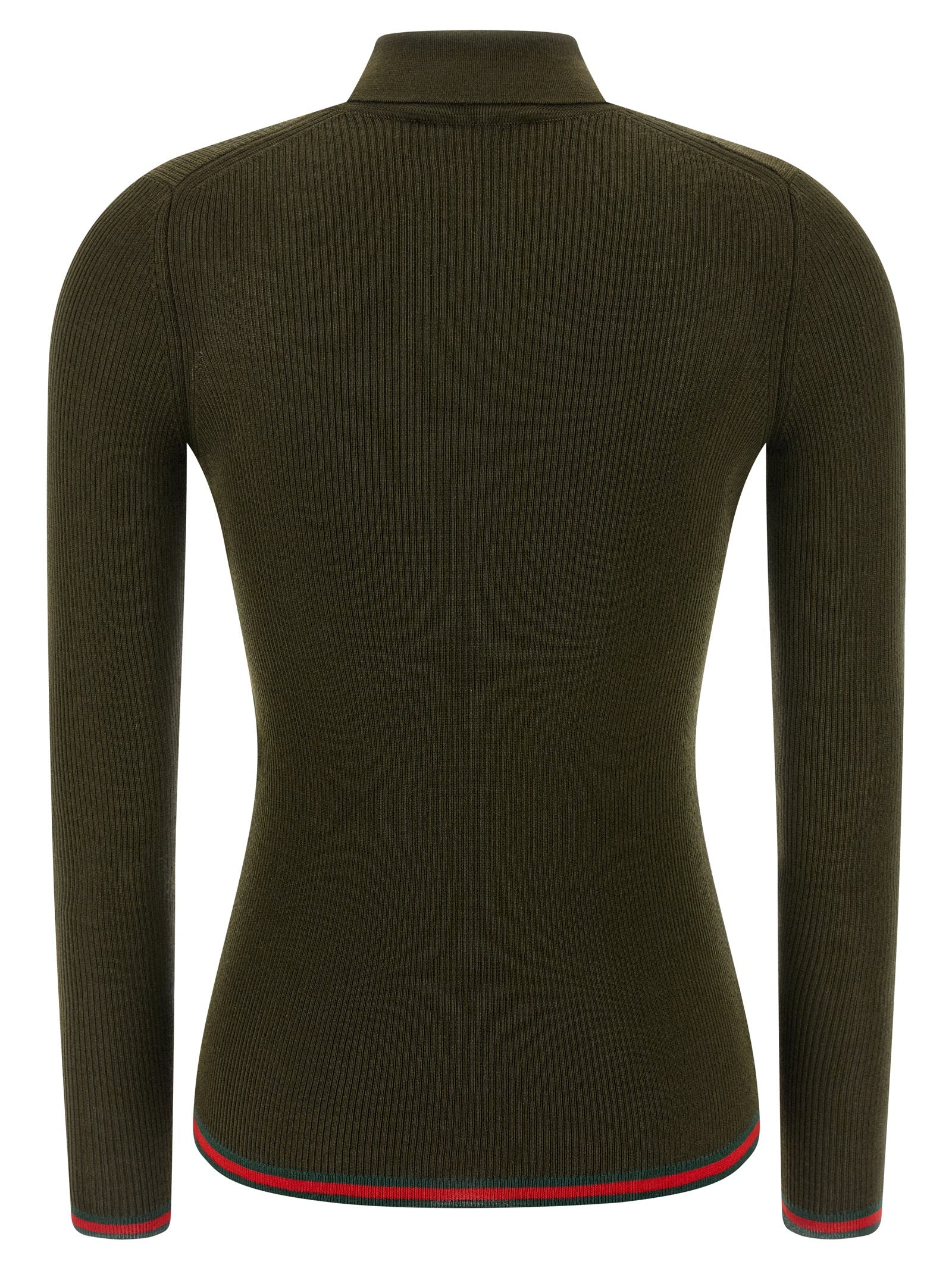 GUCCI - GUCCI - ’Nastro Web’ polo shirt - Women’s Tops