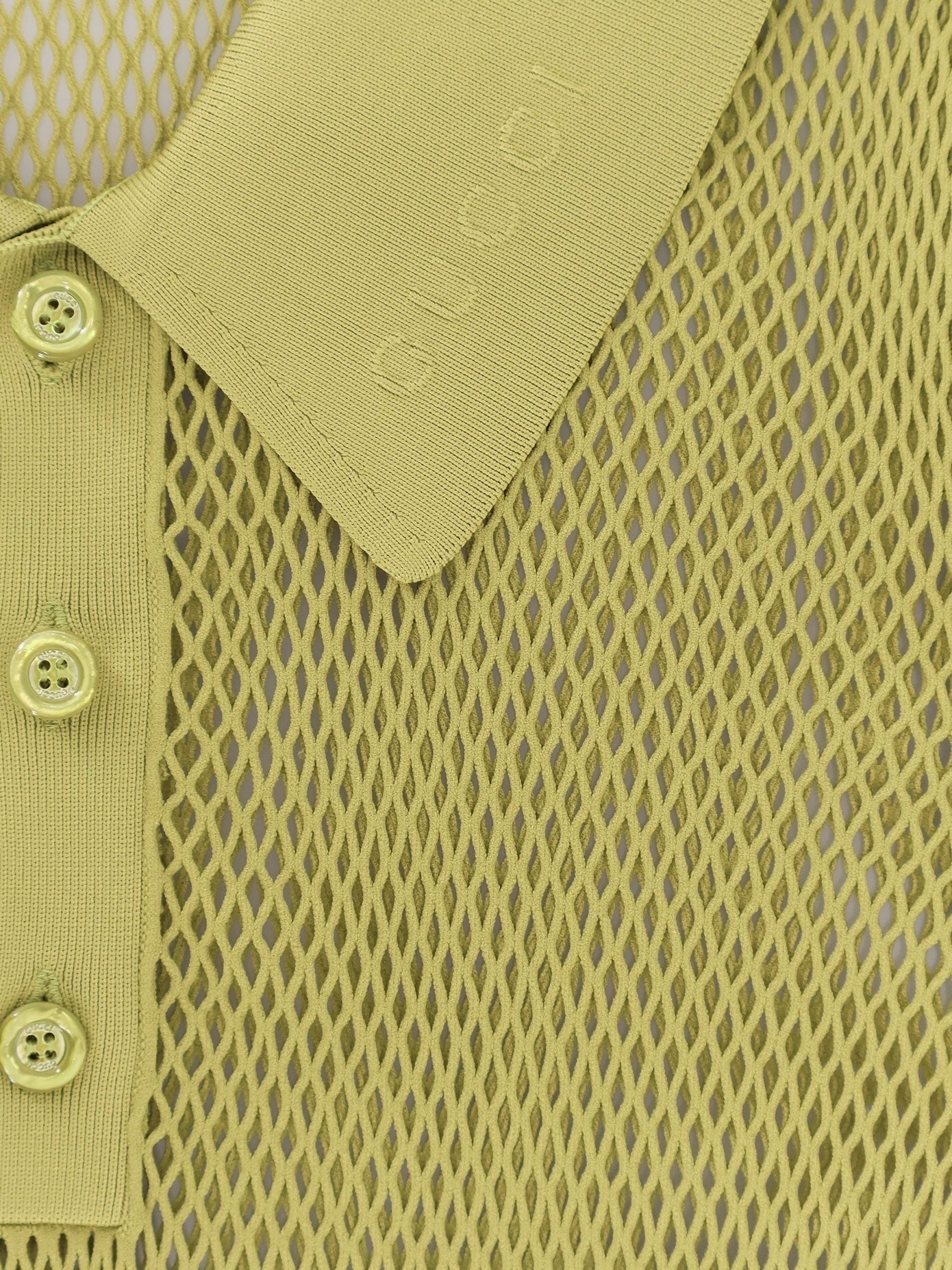 Gucci - Gucci Perforated Polo Shirt - Men’s Tops
